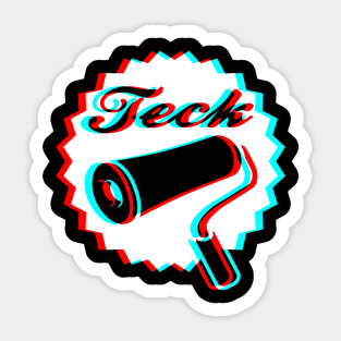Teck Logo Sticker
